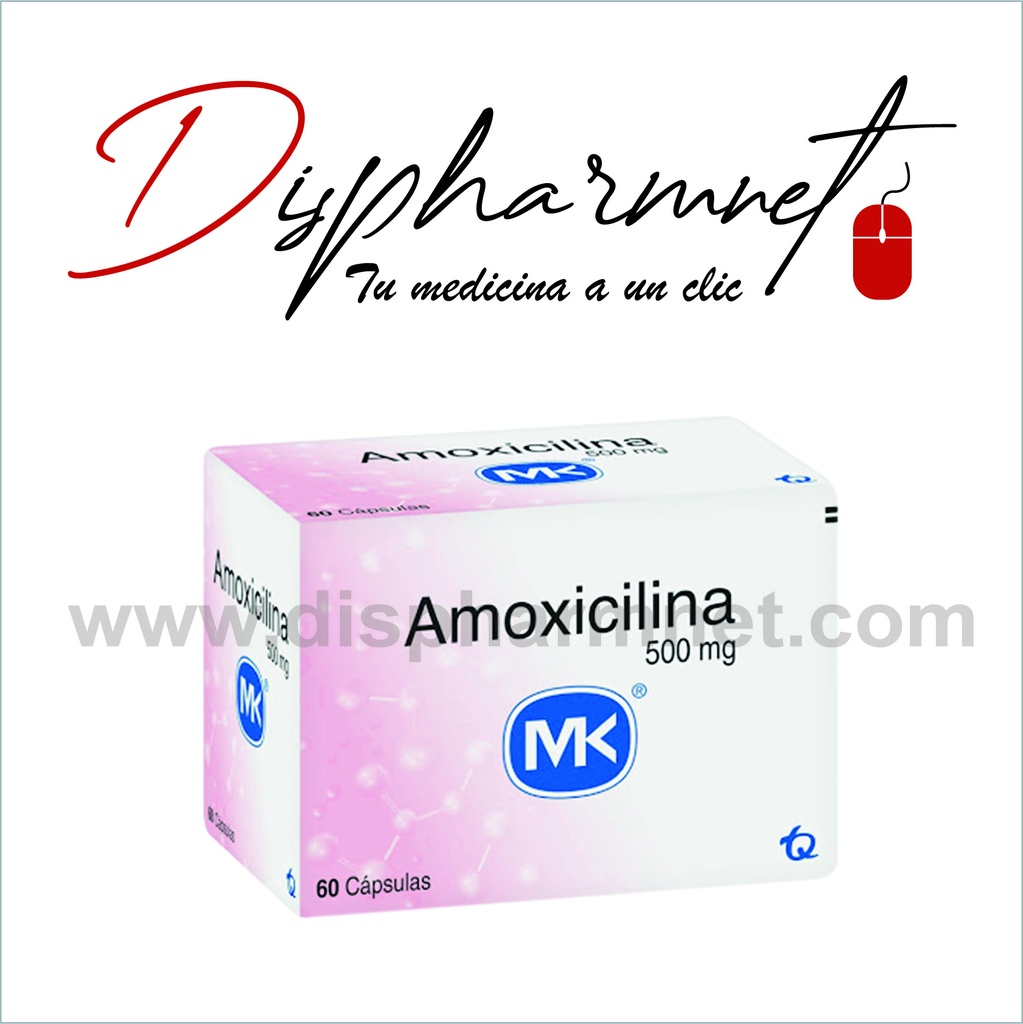 AMOXICILINA MK 500MGX60 CAPS
