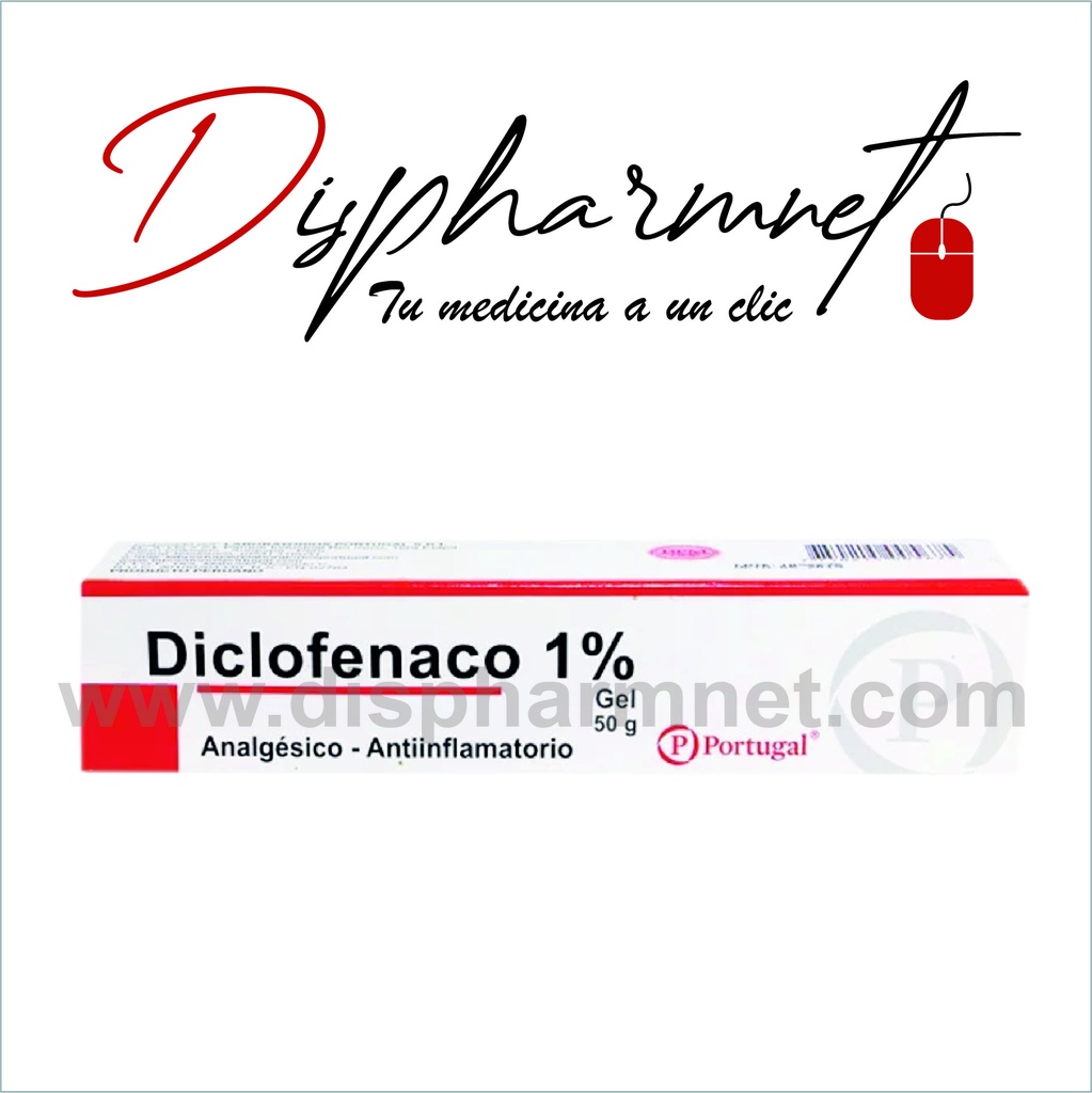 DICLOFENACO GEL1%X50G