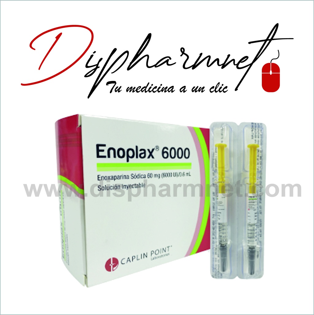 ENOPLAX (ENOXAPARINA SODICA 60 MG) INY X 10